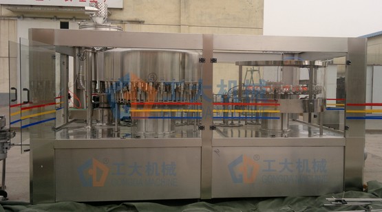 Pressure washing filling capping 3-in-1