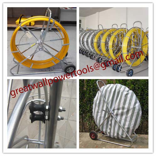 duct rodder, Fiberglass duct rodder