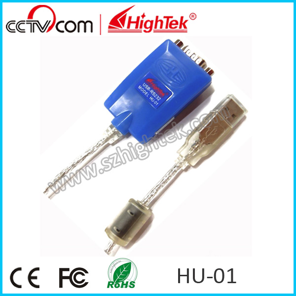 USB2.0 to 1 port RS232 converter cable