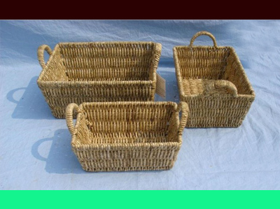 Willow basket with two handle