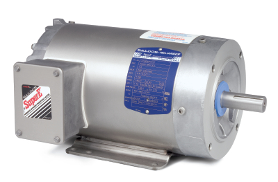Baldor Single Phase TEFC C-Face Motors