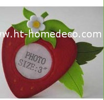 Strawberry Felt Photo Frame