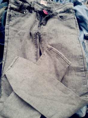 Lady long jean pants