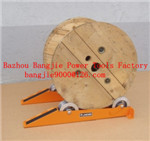 Cable drum jacks/rail type cable drum stands