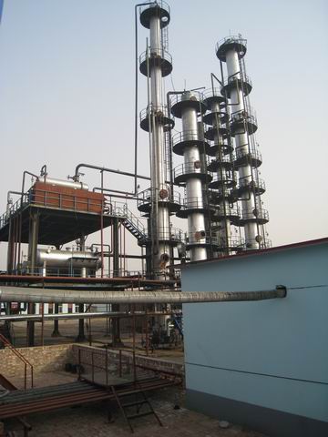 Used motor oil cracking unit for diesel production