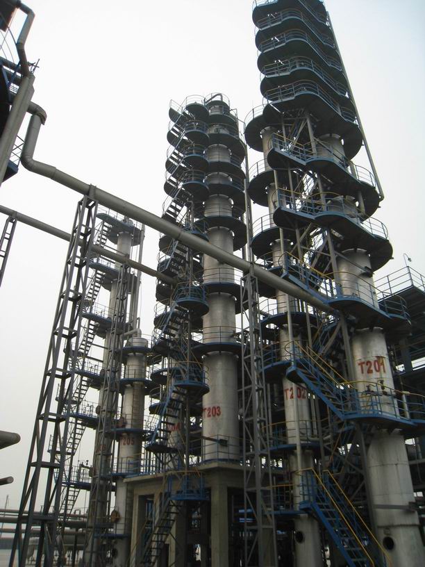 Oil refinery equipment, oil refining plant
