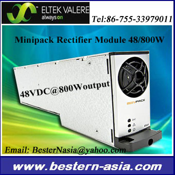 Eltek 48V 800W rectifier , Minipack 48/800 FC