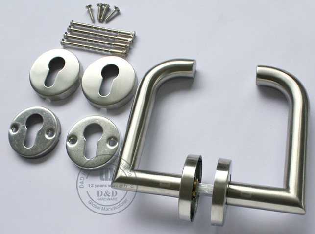 Fire rated/EN 1906 standard door handle DDTH018