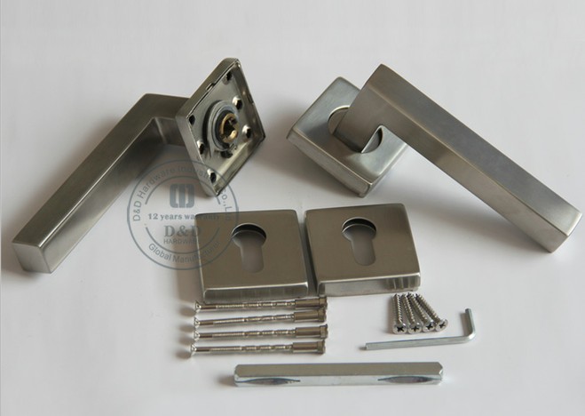 Fire rated/EN 1906 standard door handle DDTH019