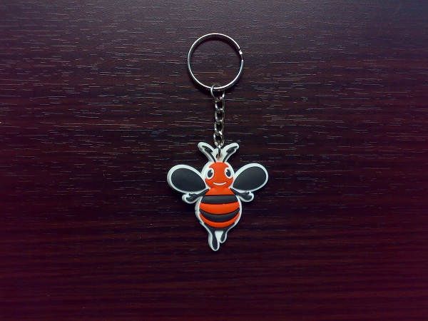 Custom Rubber Keychain 5