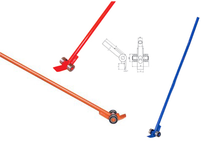 Lever bar with strong steel tube