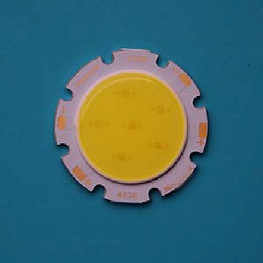 3W Round COB High power LED, 28mm