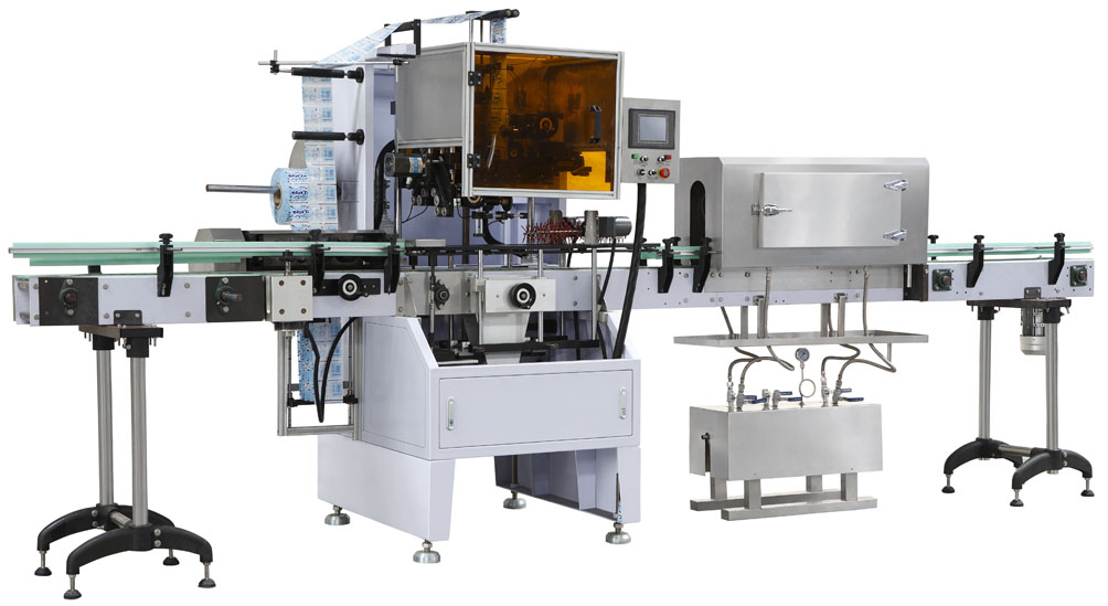 Standard shrink sleeves applicator Shrink labeller machine