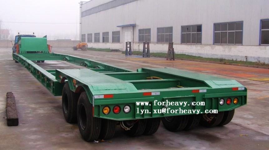 extendable semi low loader