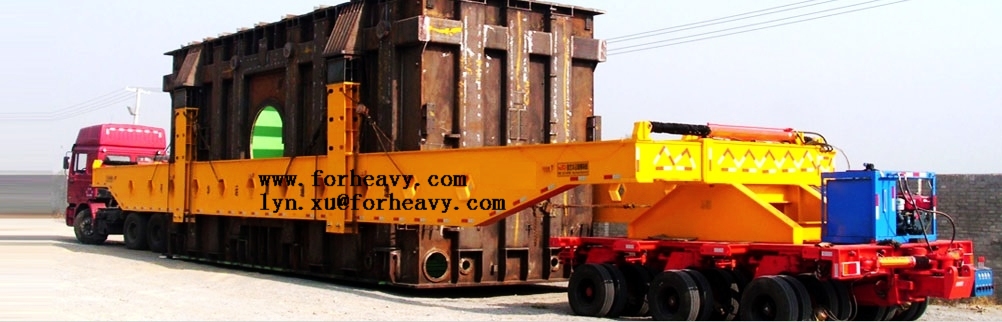 Hydraulic modular trailer