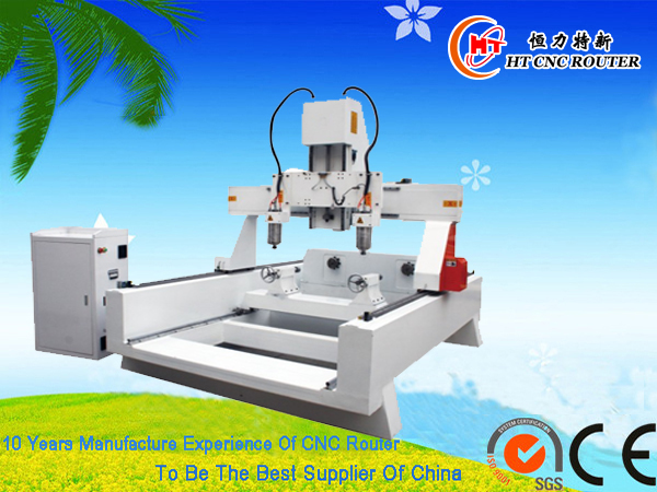 Steel structure stable operate CE SGS 3d cnc wood carving router