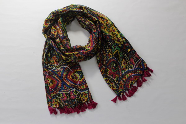 Polyester scarf