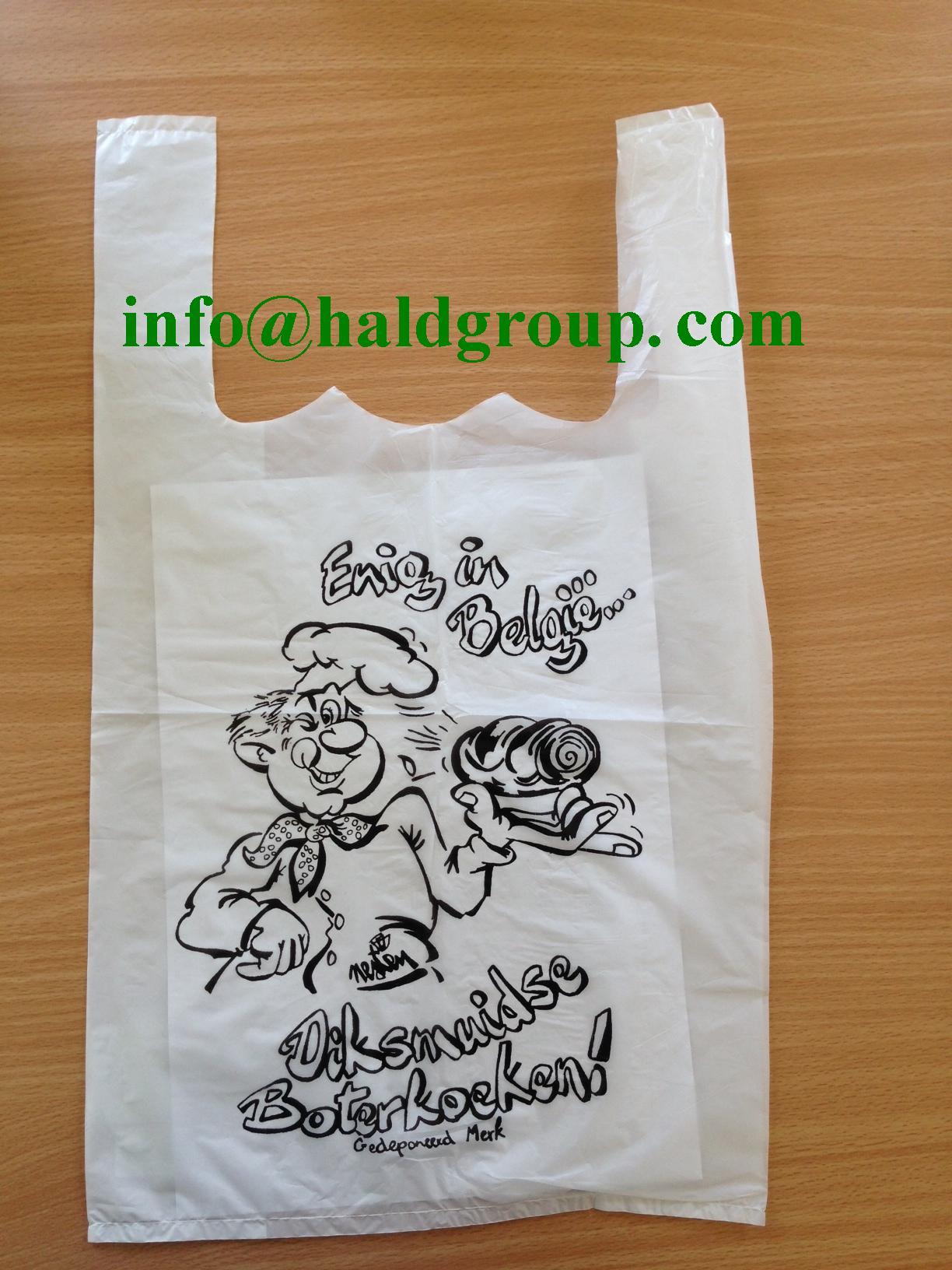 T-shirt plastic bag