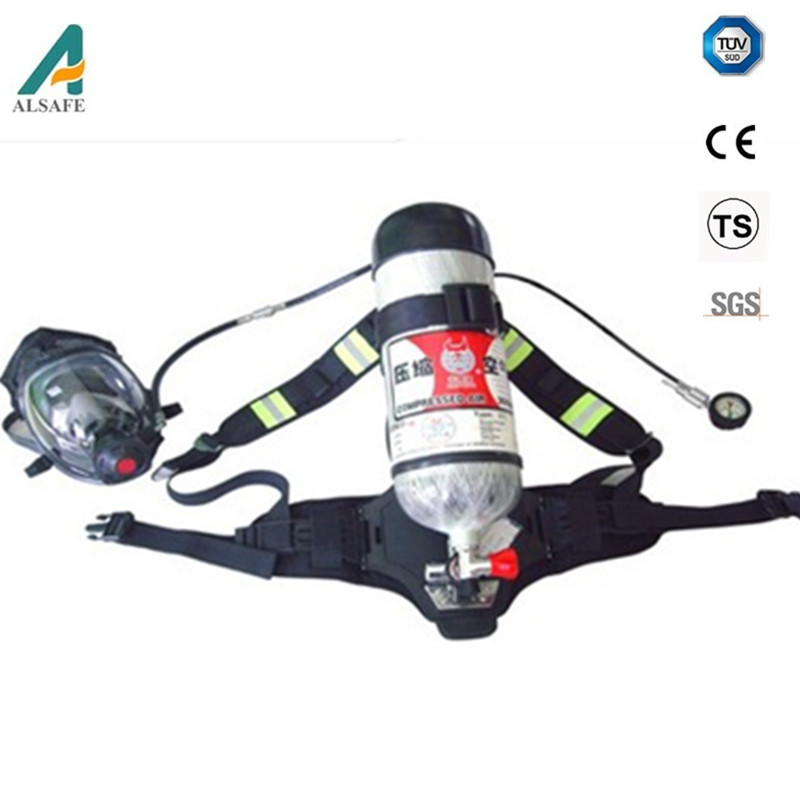 1.6L Oxygen breathing apparatus use composite gas cylinder