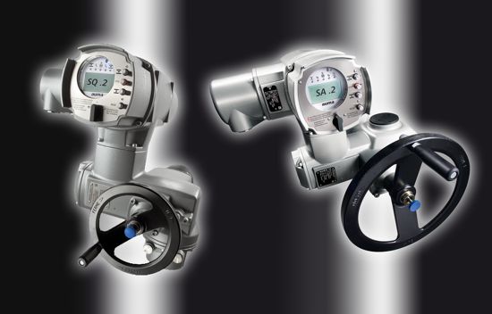 12.AUMA lever actuator SGF 12.1