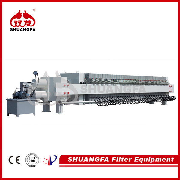 SF membrane filter press for wastewater treatment plant