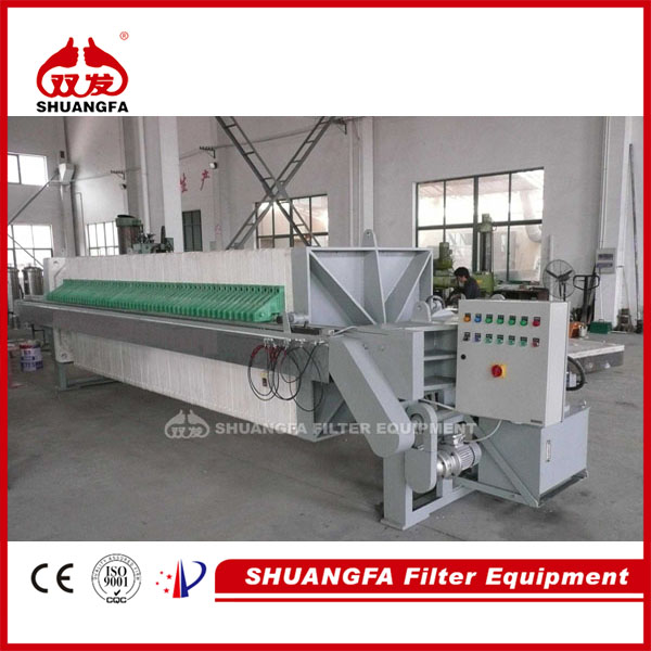 Chamber filter press- sludge dewatering machine with better dewatering effect