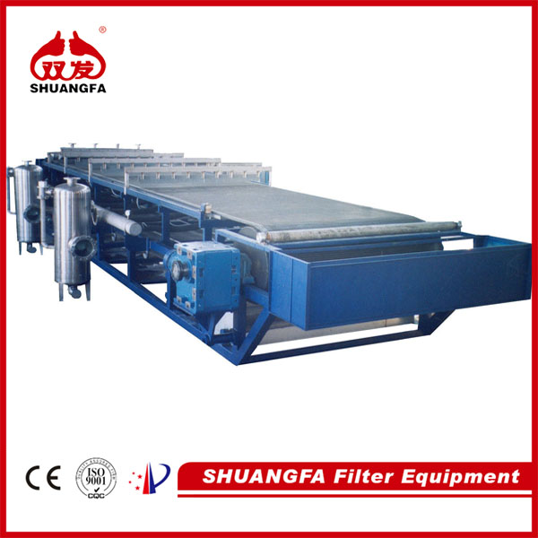 SF DU rubber vacuum belt filter - professional dewatering machine, better filteration effect