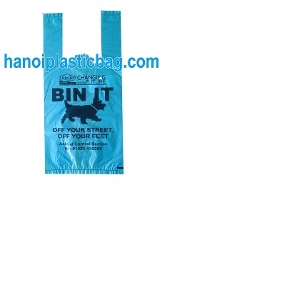 Tshirt plastic bag