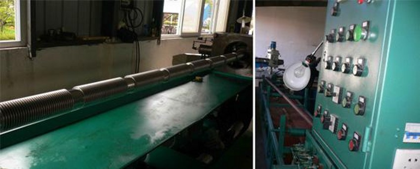 hydraulic hose forming machine