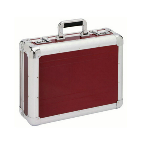 Red Aluminum laptop case