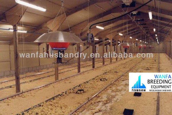 modern efficient automatic poultry farm heating system