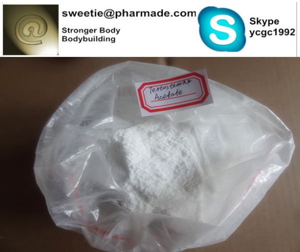 Testosterone Acetate Fitness Bodybuilding Raw Steroids Powder