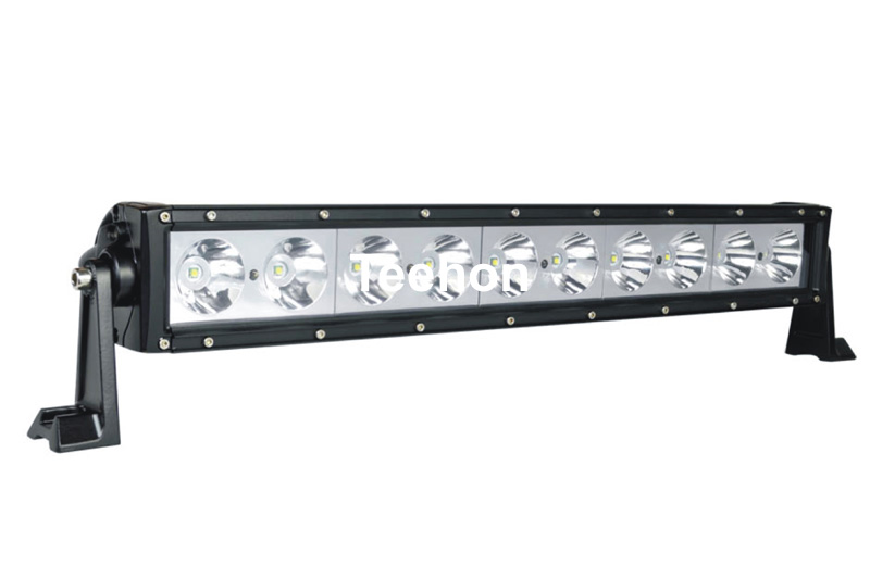 100W 22.8 Inch Single-Row LED off-Road Light Bar for ATV, UTV and Heavy-Duty Vehicles
