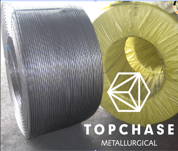 2015 New Type Silicon Cored Wire Purify The Molten Steel Sale Well