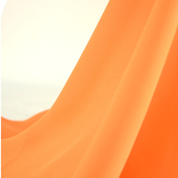 Textile Dyed 100% Polyester shiny Georgette Fabricfor lining fabric and dress fabric