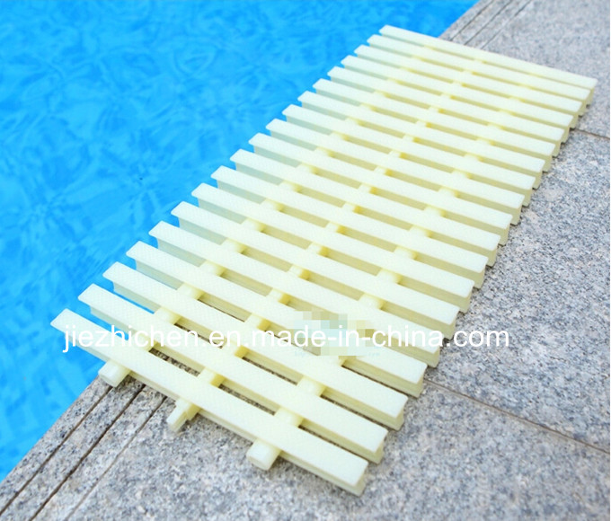 Swimming Pool Gutter Drain Grating, PVC Pool Grating, Plastic Cover Drain Grating