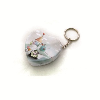 USA mini heart shape key chain manufacturer