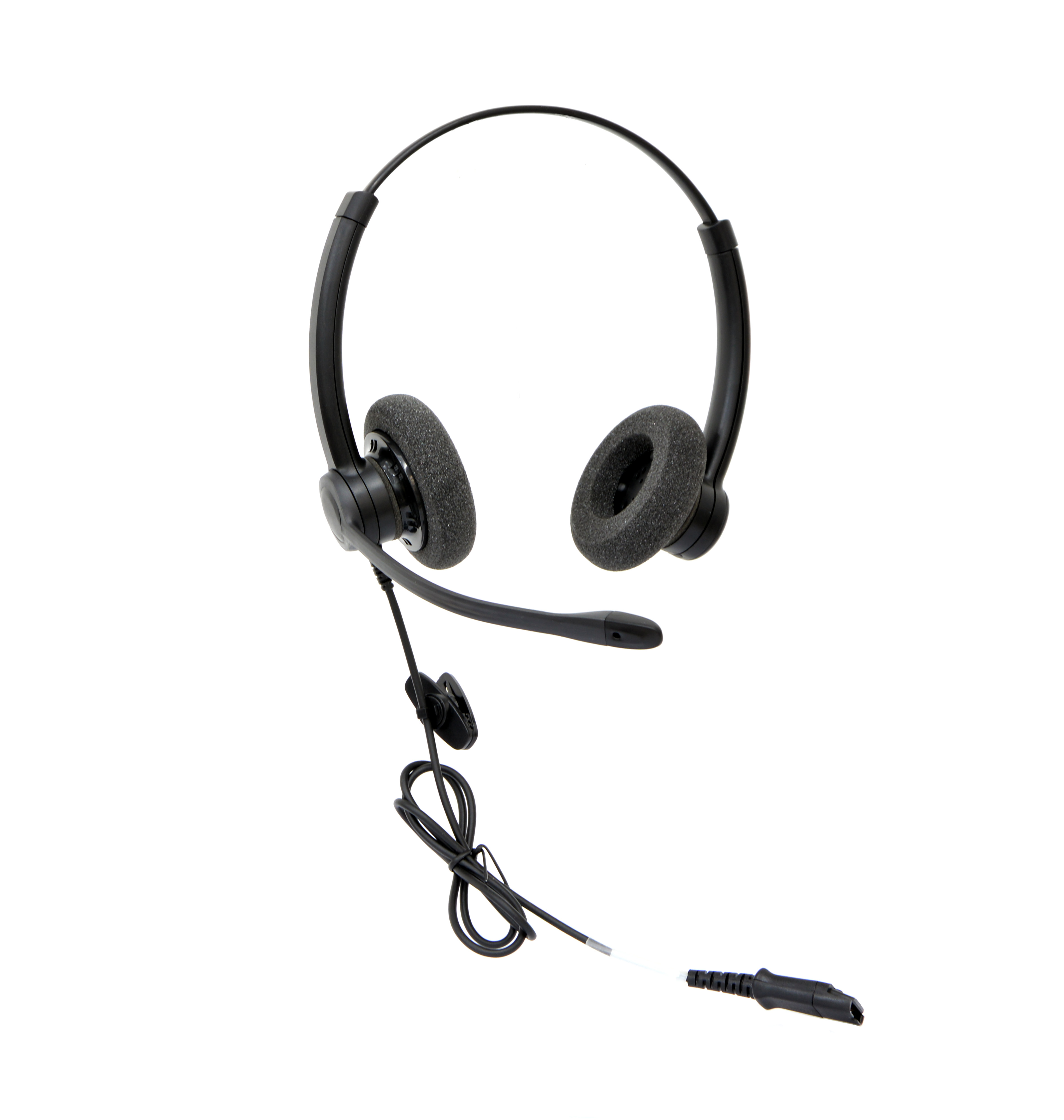 Binaural Design Call Center Headset With QD Function For CC&O,Short delivery Time
