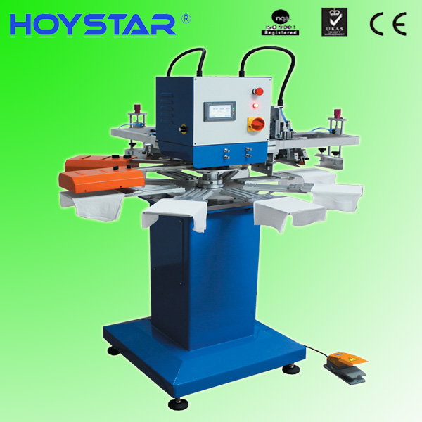 2 Color sock screen printing machine