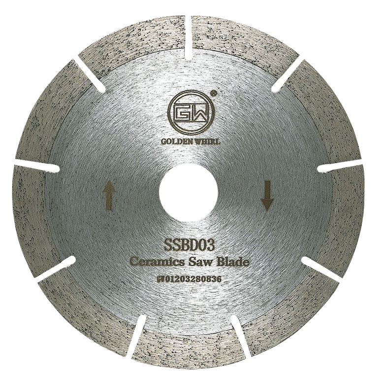 Segmented sintered saw blade 180