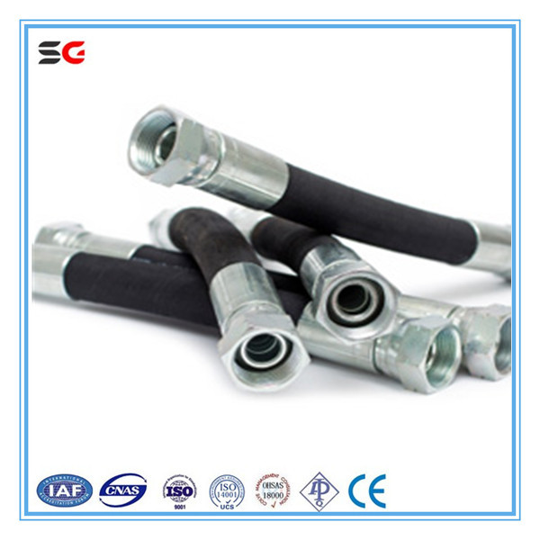High pressure hydraulic rubber hose