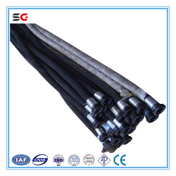 Steel Wire Spiraled Drilling Rubber Hose