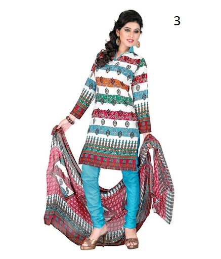 Stuuning Look Printed Crepe Dressmaterial