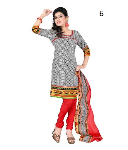 New Collection Of Crepe Dressmaterial