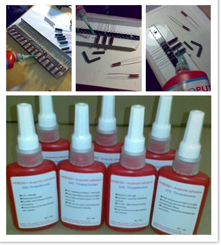 Henkel Loctite 222,242,243,271,277,290,603,638 Quality Anaerobic Adhesives