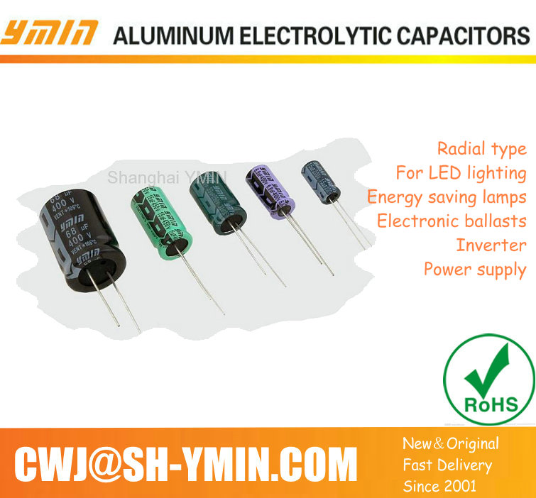 LED USAGE aluminum electrolytic capacitors