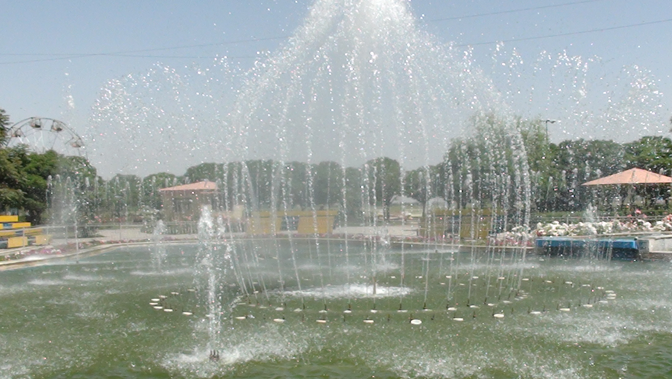 Floating Music Fountain For Pond