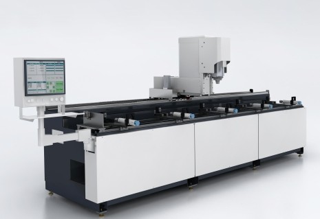 Aluminum profile machining center