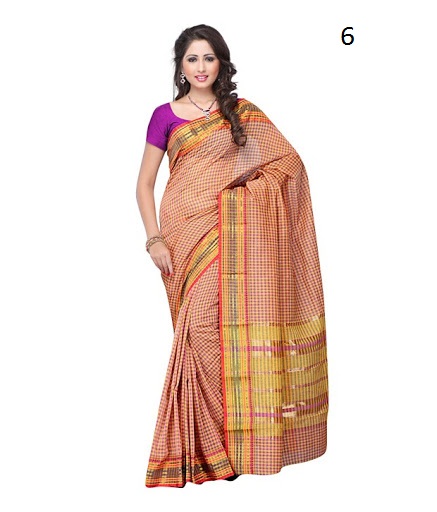 Daily Wear Cotton Saree At Low Cost