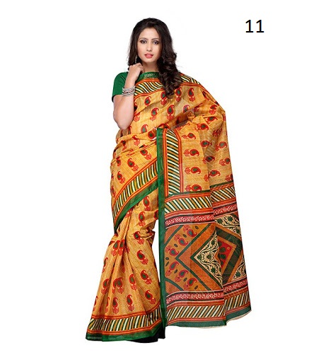 Classic Printed Cotton Saree